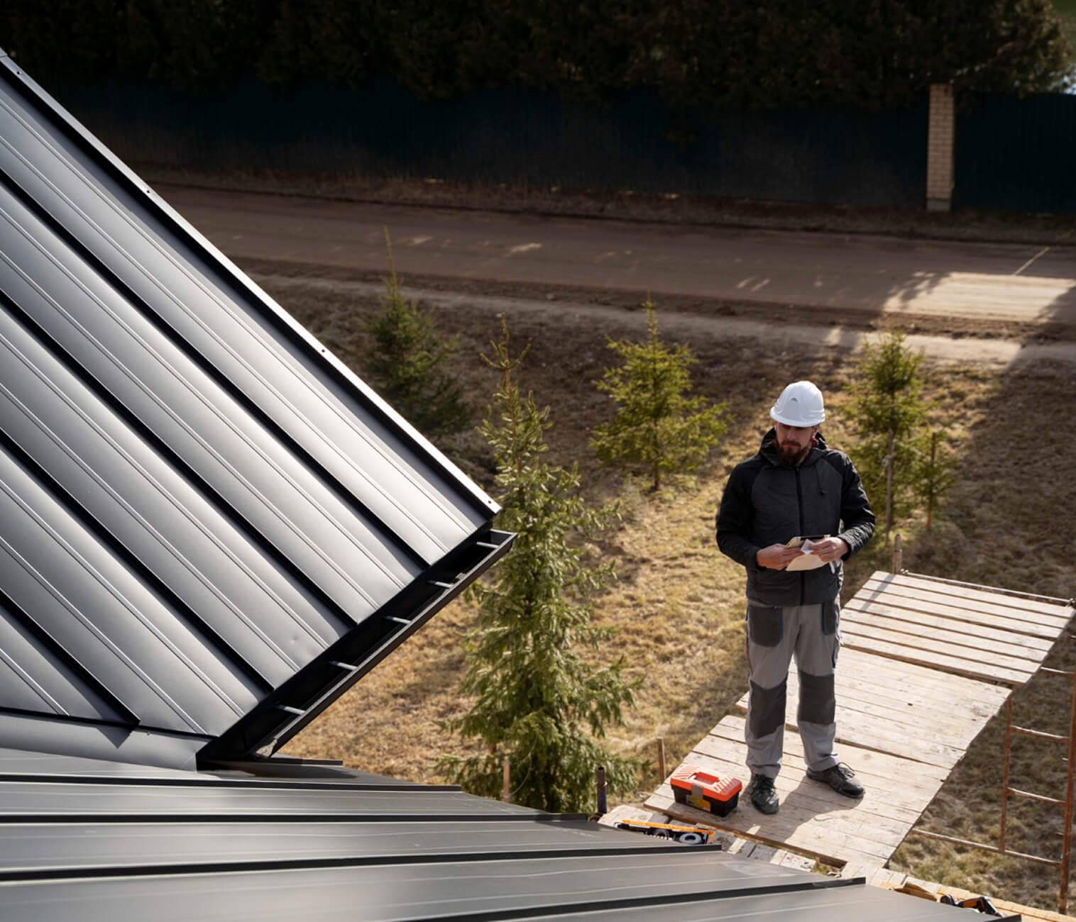 Expert roofing installation